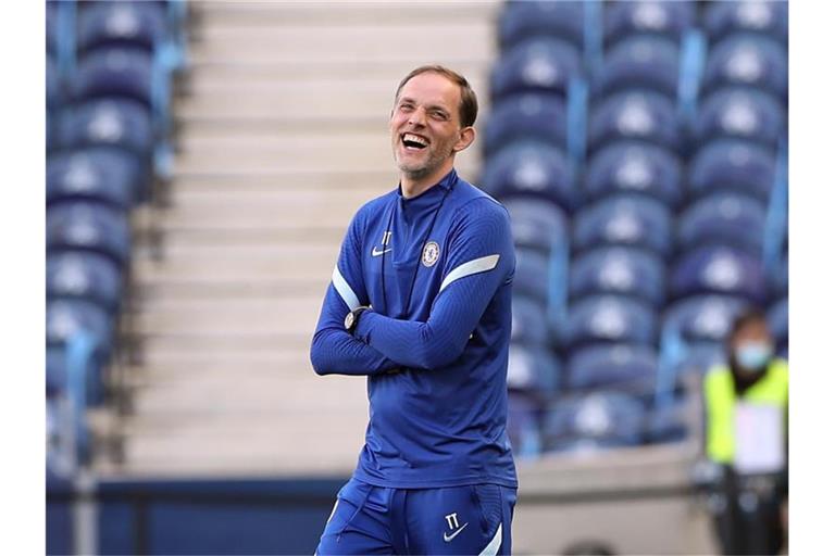 Will in seinem zweiten Königsklassen-Endspiel diesmal der lachende Sieger sein: Chelsea-Coach Thomas Tuchel. Foto: Nick Potts/PA Wire/dpa