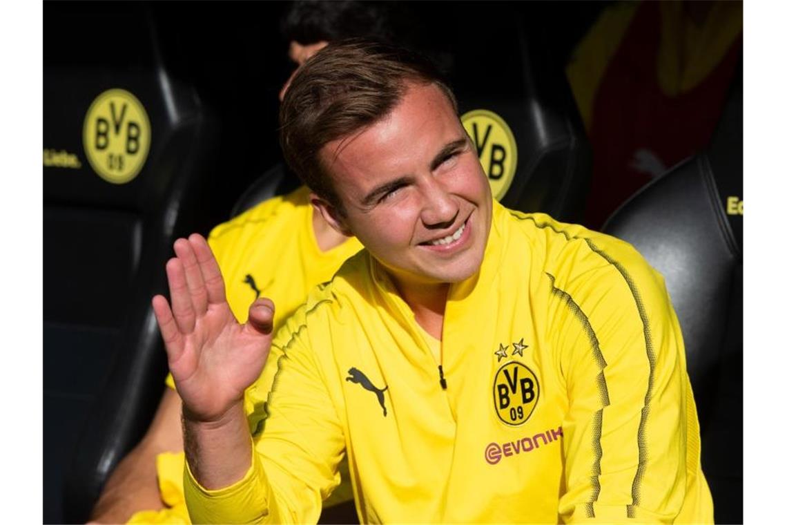 Will in Zukunft noch die Champions League gewinnen: Mario Götze. Foto: Bernd Thissen/dpa