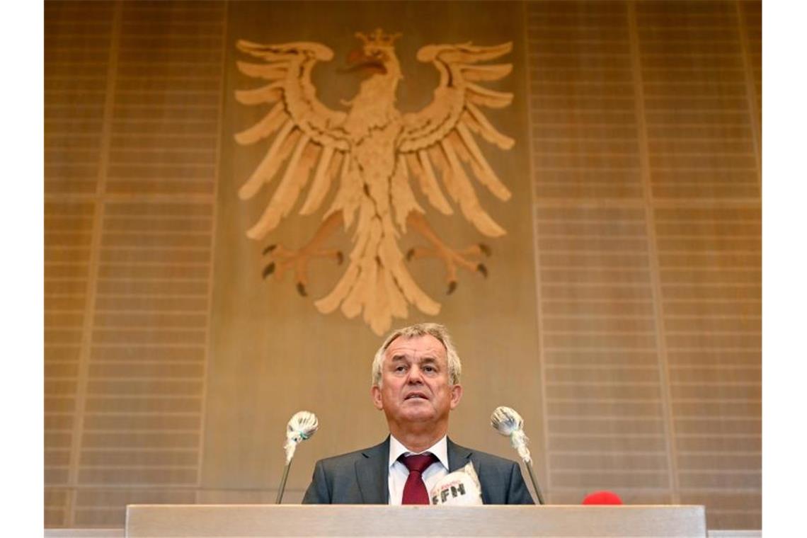 Will Krawalle unbedingt verhindern: Frankfurts Polizeipräsident Gerhard Bereswill. Foto: Arne Dedert/dpa