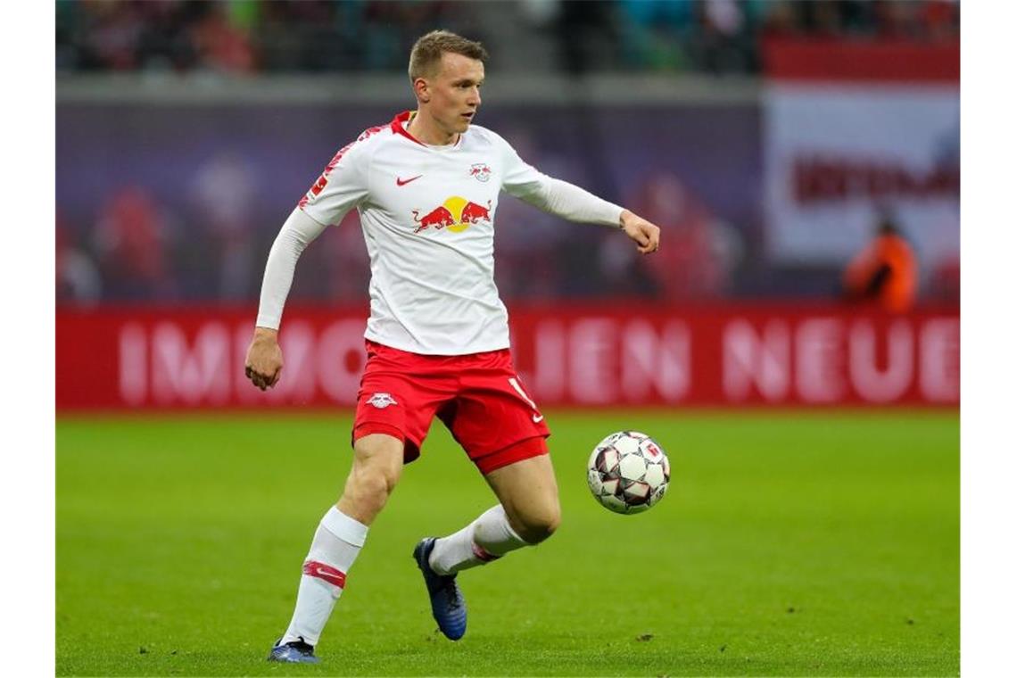 Will mit dem RB Leipzig Titel holen: Lukas Klostermann. Foto: Jan Woitas