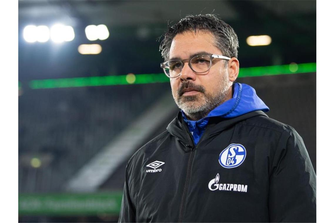 Will mit Schalke die magere Bilanz gegen die Bayern aufbessern: Trainer David Wagner. Foto: Swen Pförtner/dpa