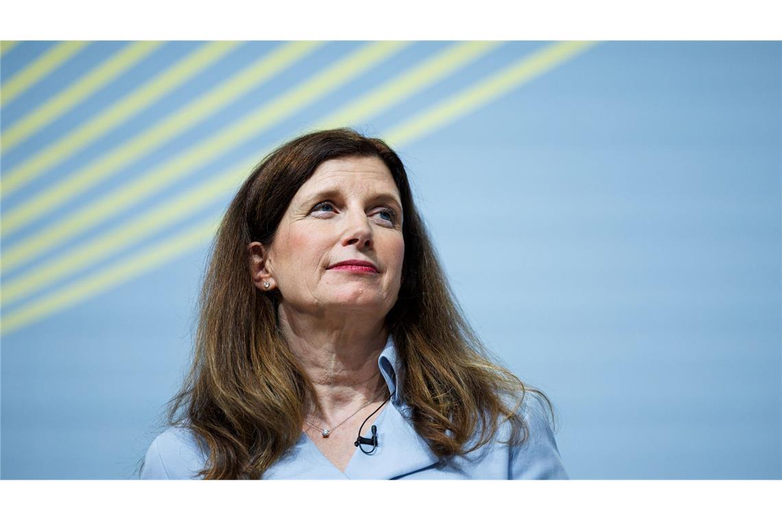 Will mit steigenden Gewinnen und ehrgeizigen Finanzzielen der Commerzbank ihre Eigenständigkeit bewahren: Vorstandschefin Bettina Orlopp. (Archivbild)