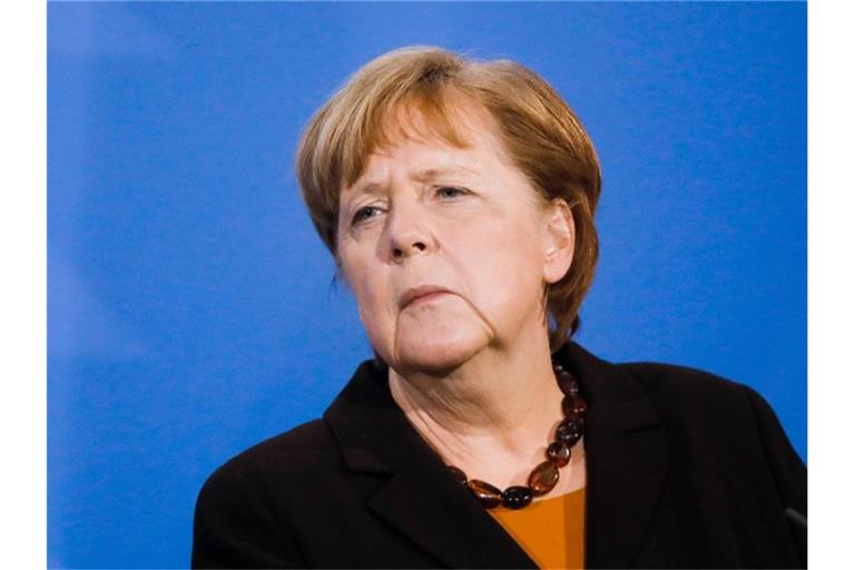 Will mit Xi Jinping und Emmanuel Macron an diesem Freitag über verstärkte Bemühungen im Klimaschutz beraten: Angela Merkel. Foto: Markus Schreiber/AP POOL/dpa