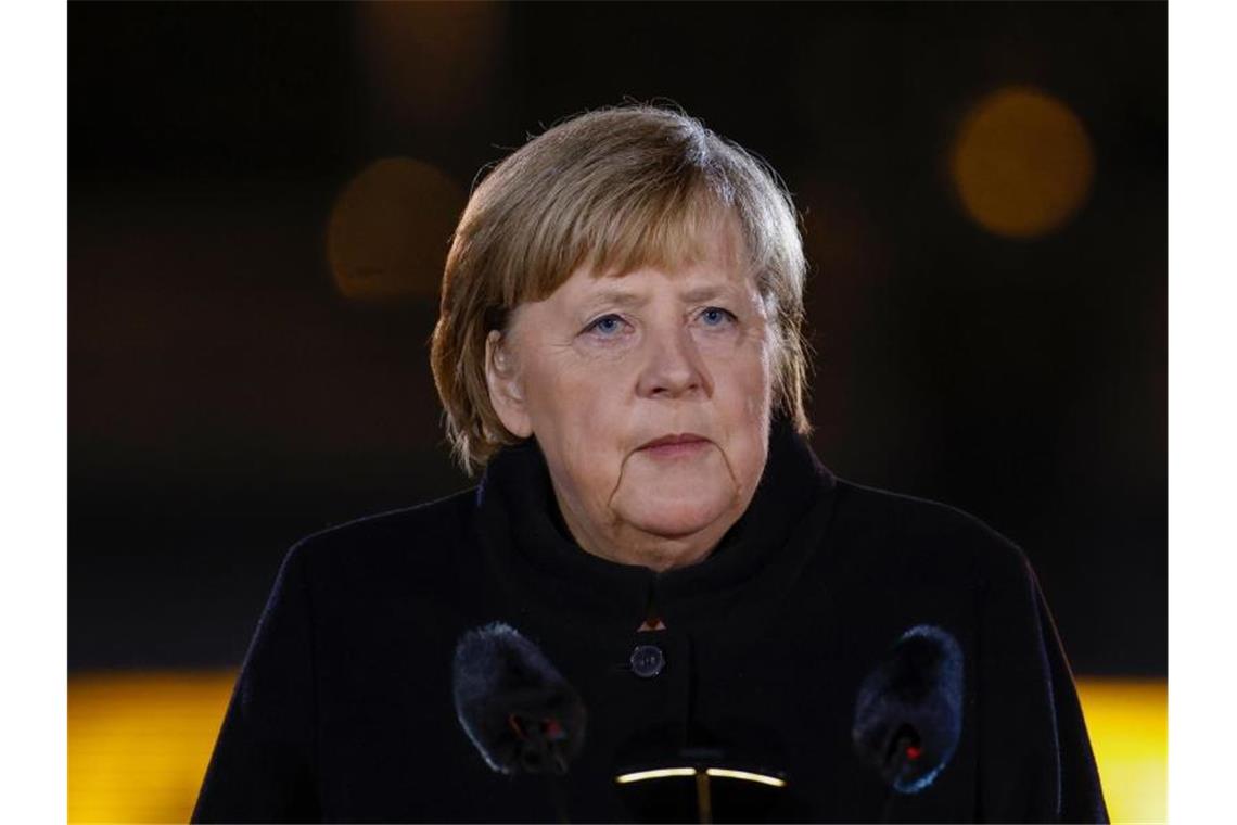 Angela Merkel verzichtet auf CDU-Ehrenvorsitz Will nicht Ehrenvositzende der CDU werden: Ex-Kanzlerin Angela Merkel. Foto: Odd Andersen/AFP POOL/dpa