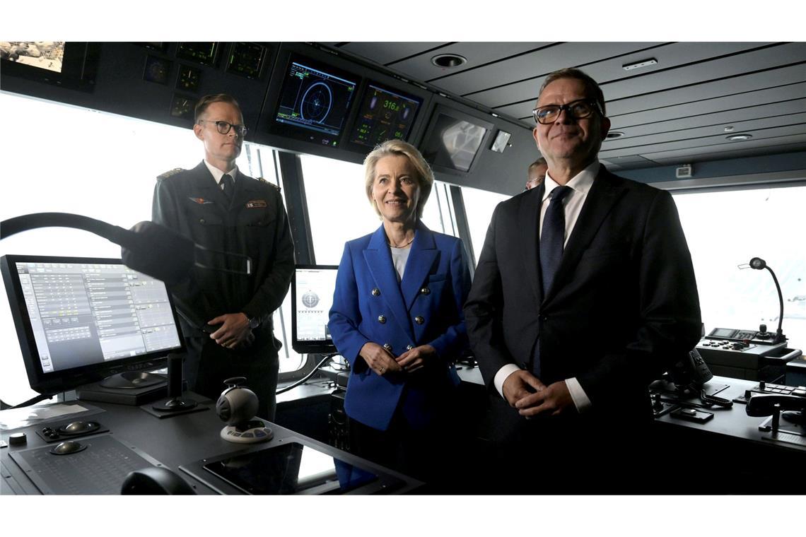 Will Russland mit neuen Sanktionen die Kriegsführung gegen die Ukraine erschweren: EU-Kommissionspräsidentin Ursula von der Leyen. (Archivbild)