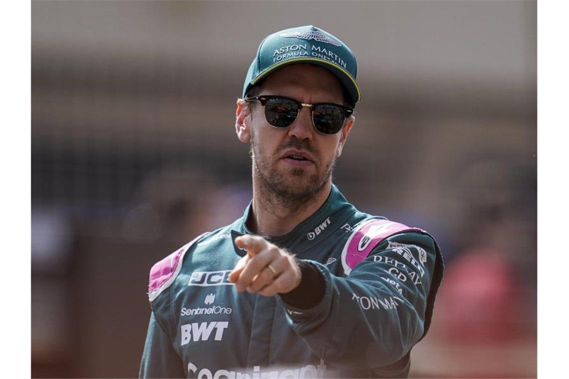 Tour der Leiden: Vettel sucht nach dem Maximum Will sein neues Auto und dessen Limits noch besser verstehen: Sebastian Vettel vom Aston-Martin-Team. Foto: James Gasperotti/ZUMA Wire/dpa