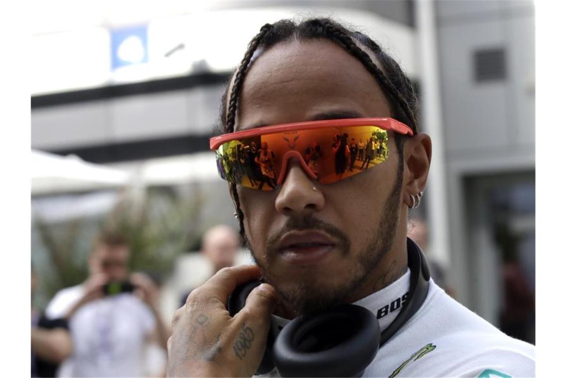 Raus aus der Sinnkrise: Hamilton vor nächster Titel-Fiesta Will zum sechsten Mal Formel-1-Weltmeister werden: Lewis Hamilton. Foto: Luca Bruno/AP/dpa