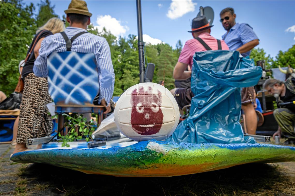 Wilson auf dem Weg zu Robinson Crusoe.