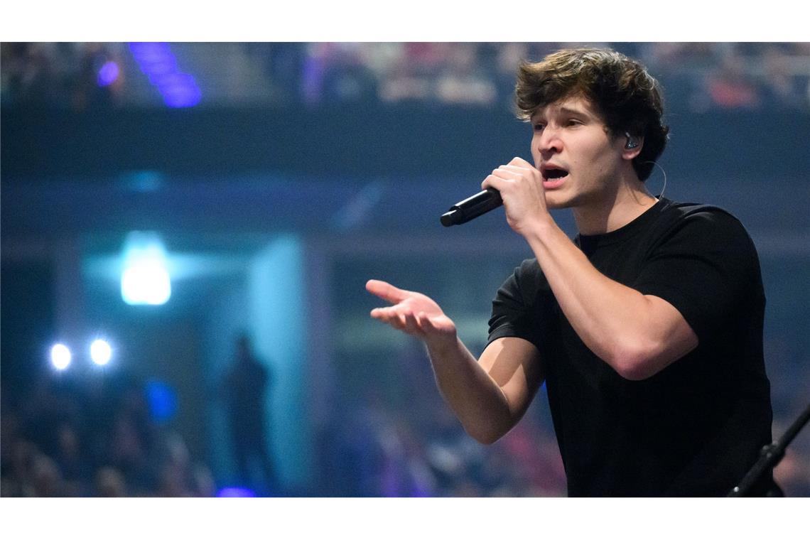 Wincent Weiss ist glücklich - und singt darüber. (Archivbild)