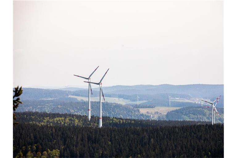 Windkraftanlagen im Schwarzwald. Foto: Philipp von Ditfurth/dpa/Symbolbild/Archiv