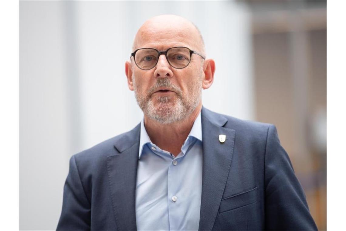 Winfried Hermann (Bündnis 90/Die Grünen) bei einem Termin. Foto: Sebastian Gollnow/dpa/Archivbild