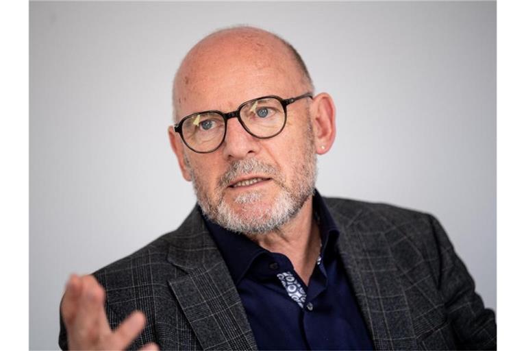 Winfried Hermann (Bündnis 90/Die Grünen), Verkehrsminister von Baden-Württemberg. Foto: Fabian Sommer/dpa/Archivbild