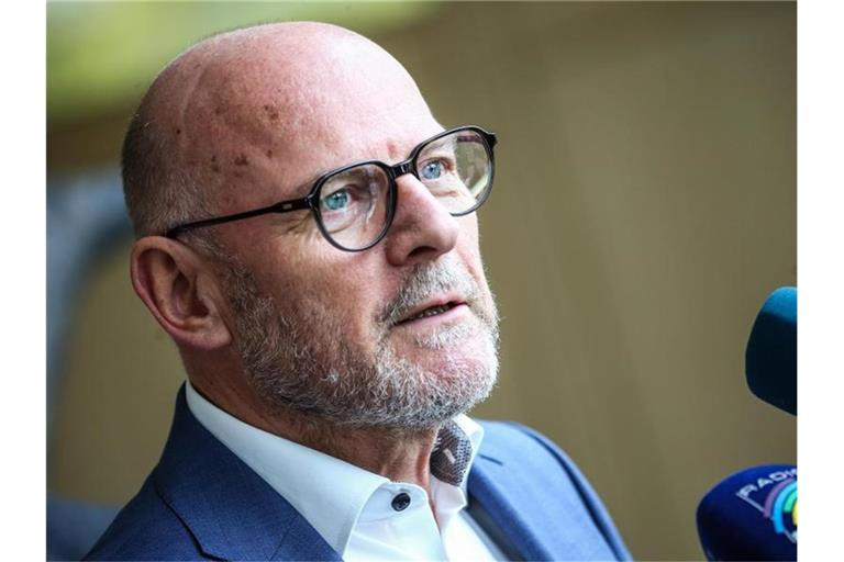 Winfried Hermann (Bündnis 90/Die Grünen), Verkehrsminister von Baden-Württemberg. Foto: Christoph Schmidt/Archivbild