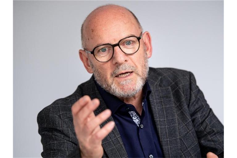 Winfried Hermann (Bündnis 90/Die Grünen), Verkehrsminister von Baden-Württemberg. Foto: Fabian Sommer/Archivbild
