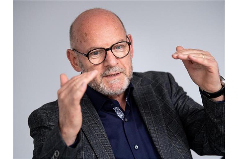 Winfried Hermann (Bündnis 90/Die Grünen), Verkehrsminister von Baden-Württemberg. Foto: Fabian Sommer/Archivbild