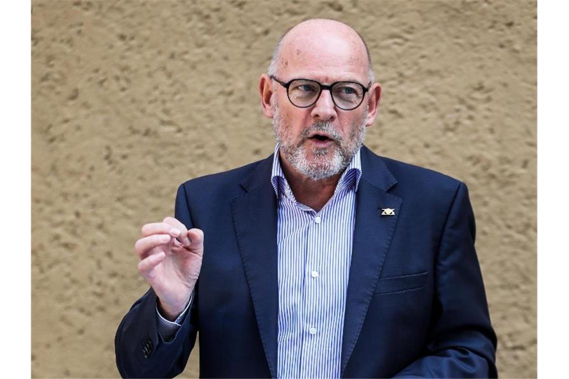 Winfried Hermann (Bündnis 90/Die Grünen), Verkehrsminister von Baden-Württemberg. Foto: Christoph Schmidt/Archivbild