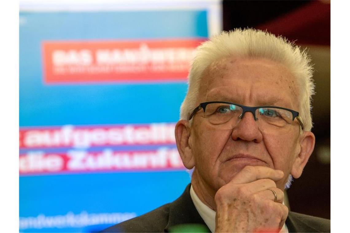 Land zieht Lockerung vor: Kretschmann gegen Fastnachtsumzüge Winfried Kretschman (Grüne), Ministerpräsident von Baden-Württemberg. Foto: Stefan Puchner/dpa/Archivbild
