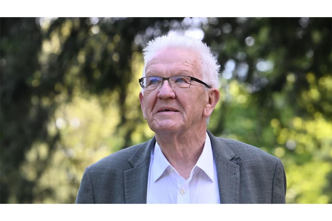 Winfried Kretschmann: 15 Jahre lang war der Grüne Ministerpräsident.