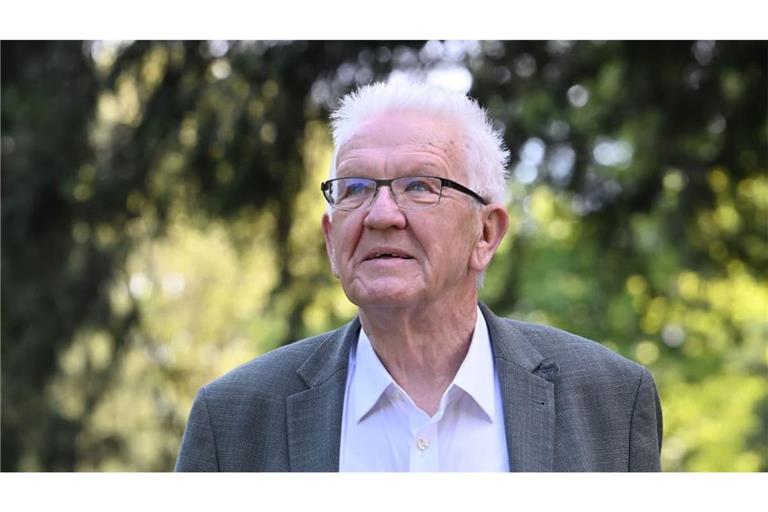 Winfried Kretschmann: 15 Jahre lang war der Grüne Ministerpräsident.