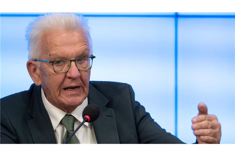 Winfried Kretschmann betont die Wichtigkeit der Ministerpräsidentenkonferenz (Archivbild).
