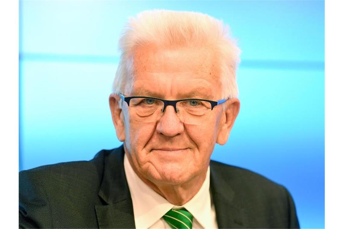 Winfried Kretschmann (Bündnis 90 / Die Grünen), Ministerpräsident von Baden-Württemberg. Foto: Bernd Weißbrod/dpa