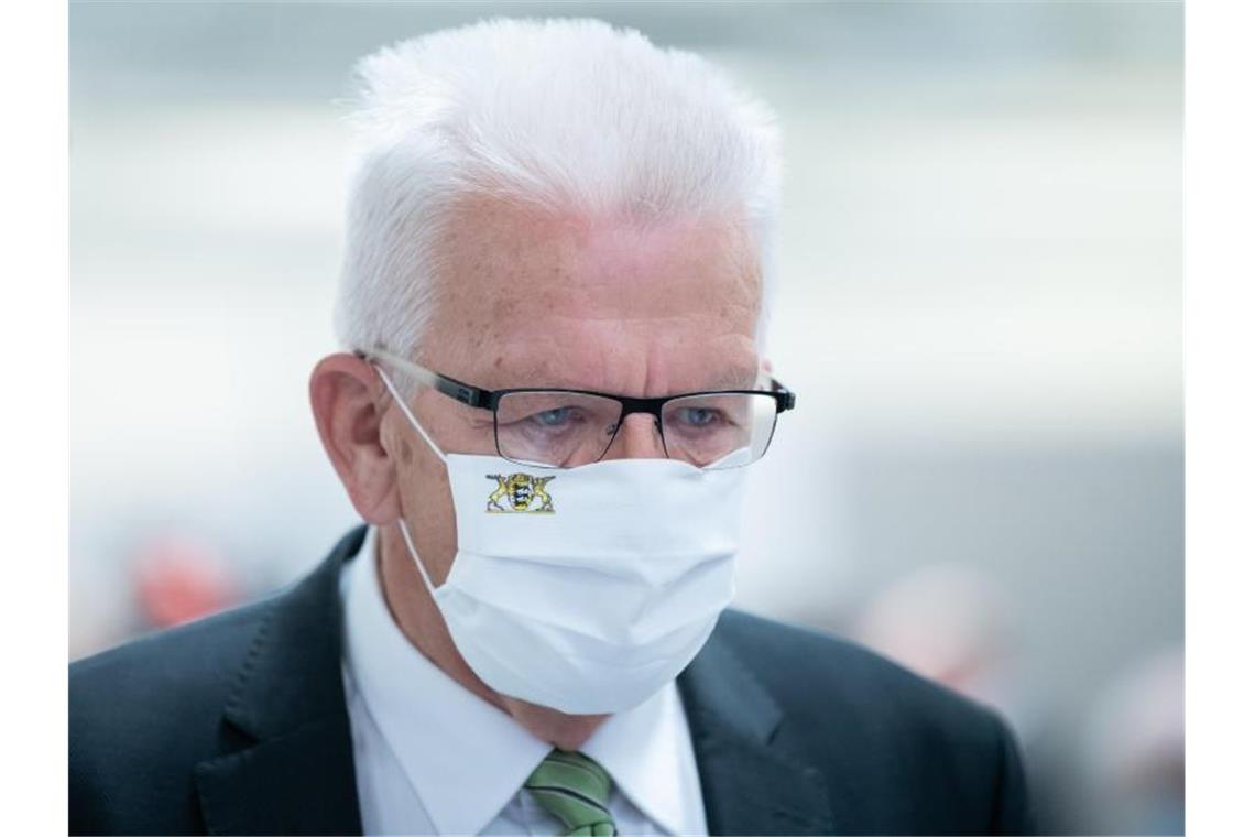 Winfried Kretschmann (Bündnis 90/Die Grünen), Ministerpräsident von Baden-Württemberg. Foto: Silas Stein/dpa/Archivbild