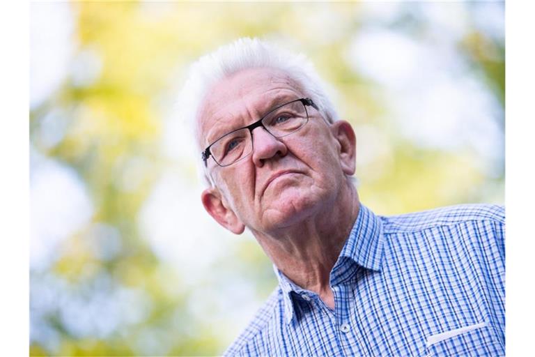 Winfried Kretschmann (Bündnis 90/Die Grünen), Ministerpräsident von Baden-Württemberg. Foto: Tom Weller/dpa/Archivbild