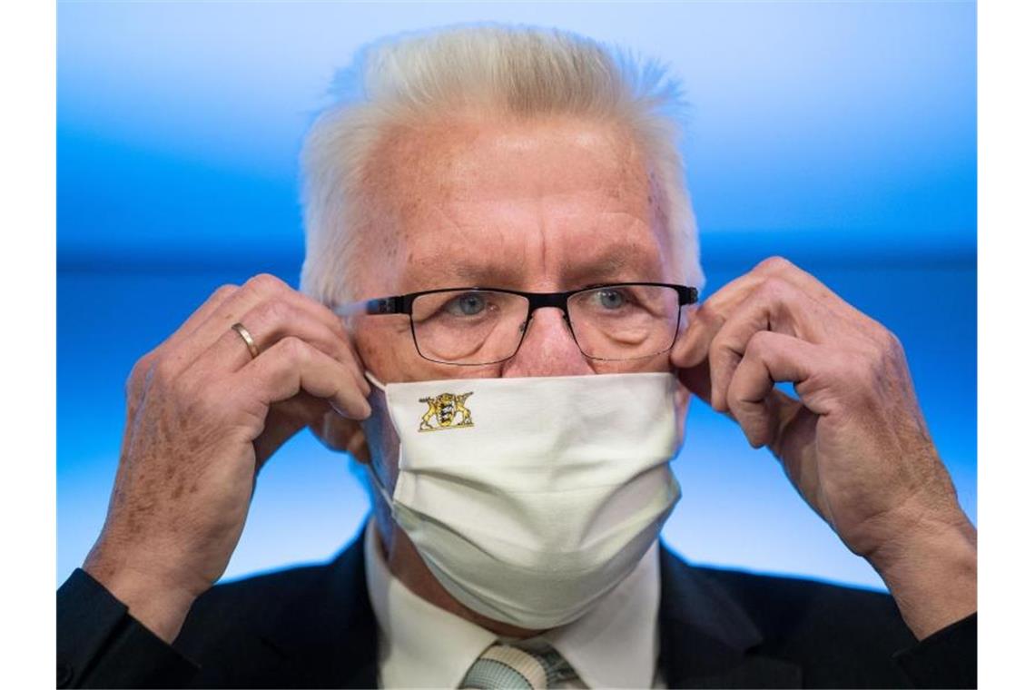 Kretschmann sieht Bund-Länder-Runde zu Corona als Erfolg