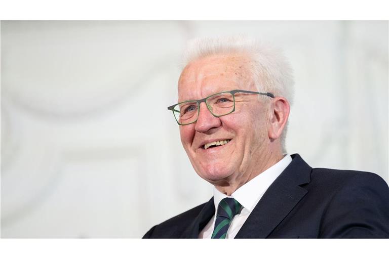 Winfried Kretschmann (Bündnis 90/Die Grünen), Ministerpräsident von Baden-Württemberg.