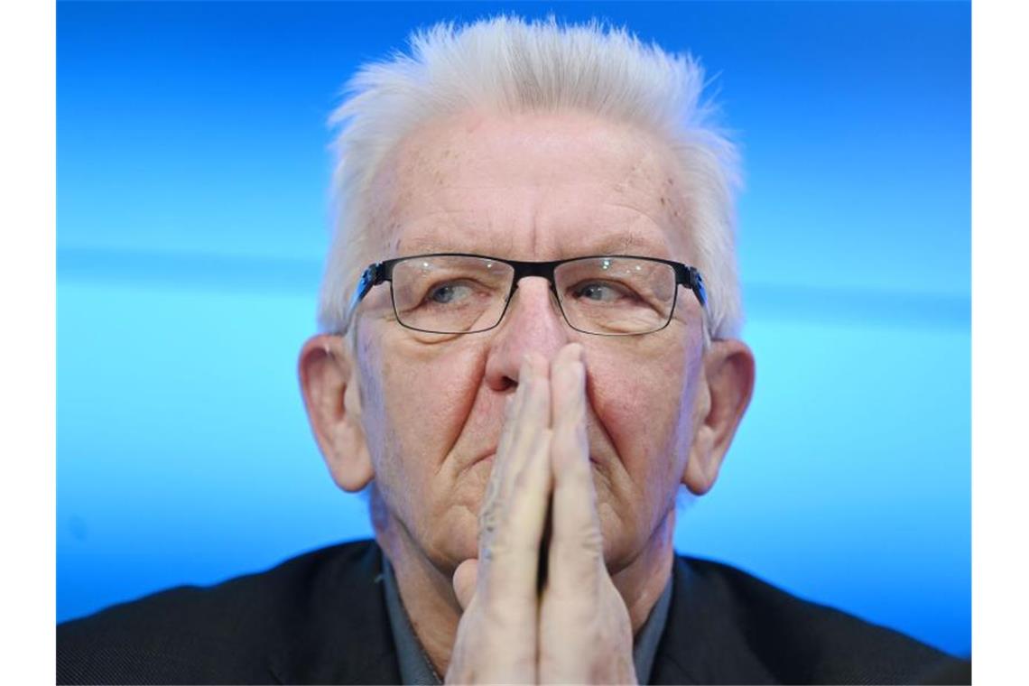 Winfried Kretschmann (Bündnis 90/Die Grünen), Ministerpräsident von Baden-Württemberg. Foto: Marijan Murat/dpa/Archivbild