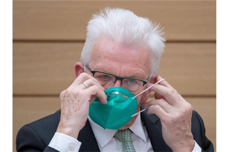 Winfried Kretschmann (Bündnis 90/Die Grünen), Ministerpräsident von Baden-Württemberg. Foto: Marijan Murat/dpa/Archivbild