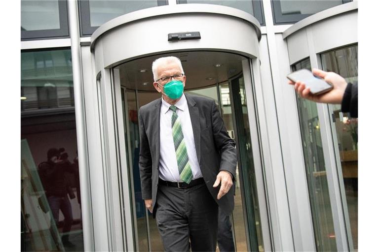 Winfried Kretschmann (Bündnis 90/Die Grünen), Ministerpräsident von Baden-Württemberg. Foto: Sebastian Gollnow/dpa