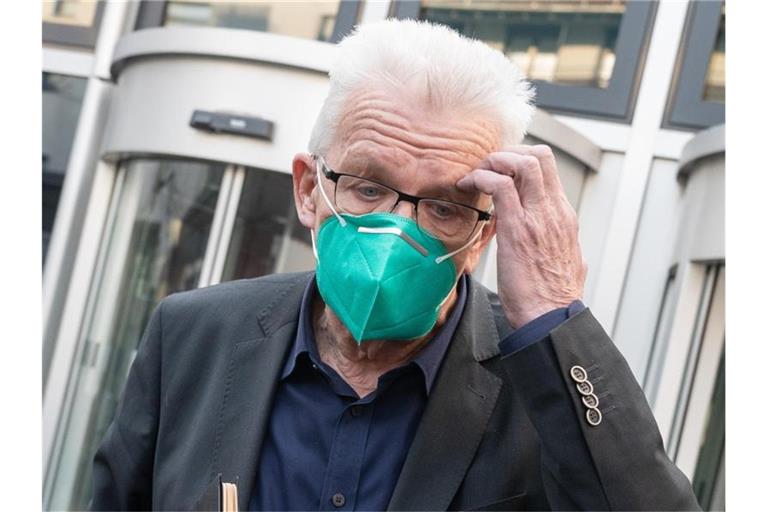 Winfried Kretschmann (Bündnis 90/Die Grünen), Ministerpräsident von Baden-Württemberg. Foto: Marijan Murat/dpa