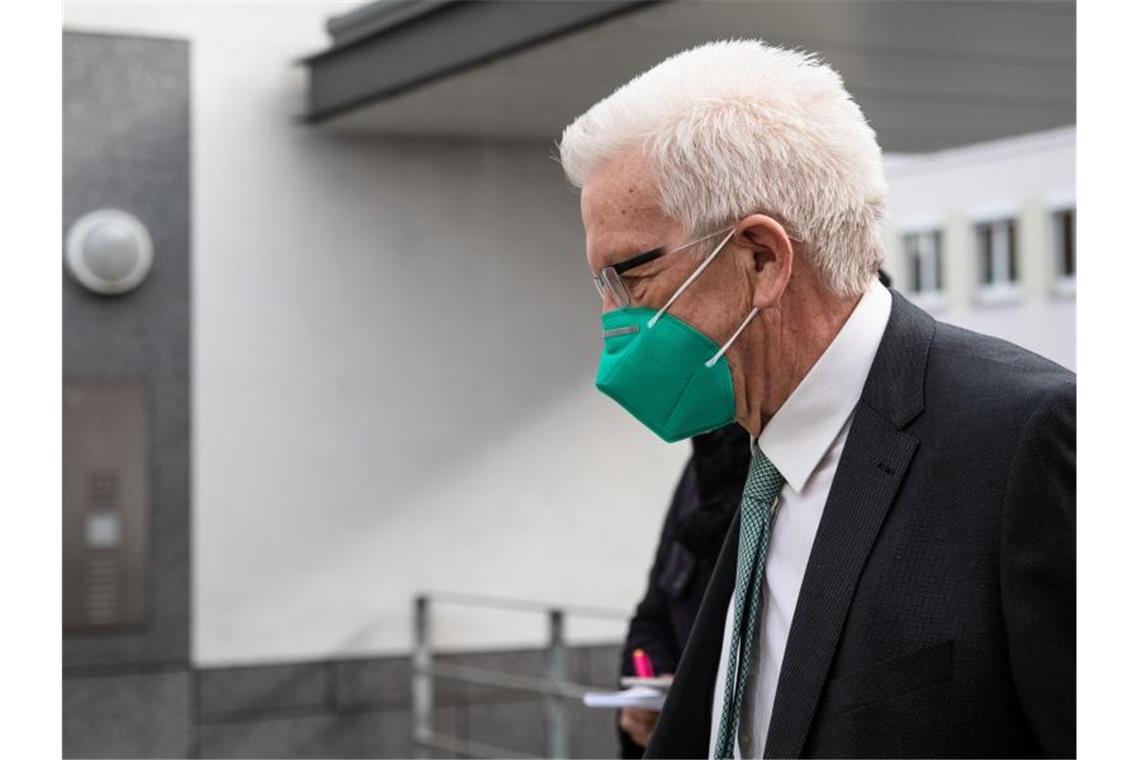 „Kein Weiter so“: Grüne und CDU wollen „Klimaschutzland“ Winfried Kretschmann (Bündnis 90/Die Grünen), Ministerpräsident von Baden-Württemberg. Foto: Christoph Schmidt/dpa