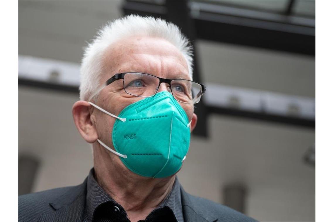 Winfried Kretschmann (Bündnis 90/Die Grünen), Ministerpräsident von Baden-Württemberg. Foto: Marijan Murat/dpa