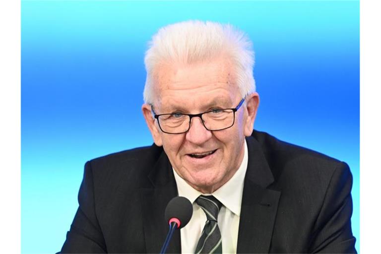 Winfried Kretschmann (Bündnis 90/Die Grünen), Ministerpräsident von Baden-Württemberg. Foto: Bernd Weißbrod/dpa