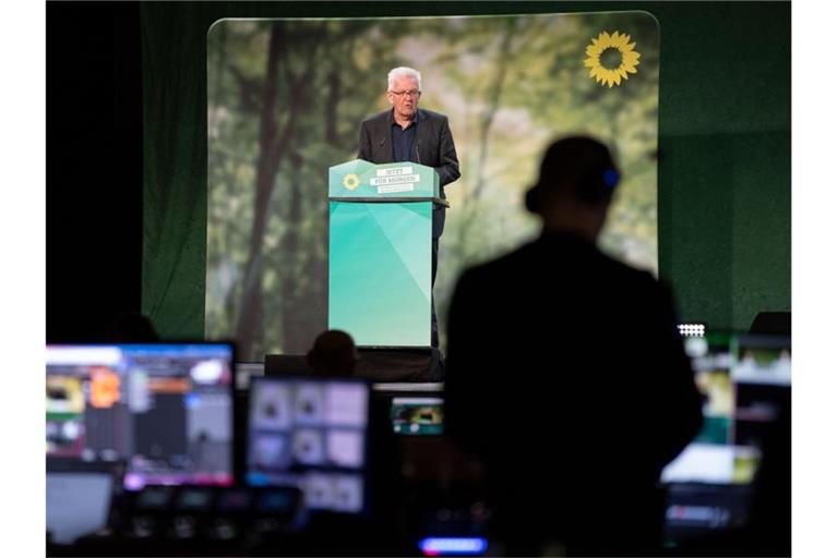 Winfried Kretschmann (Bündnis 90/Die Grünen), Ministerpräsident von Baden-Württemberg. Foto: Marijan Murat/dpa