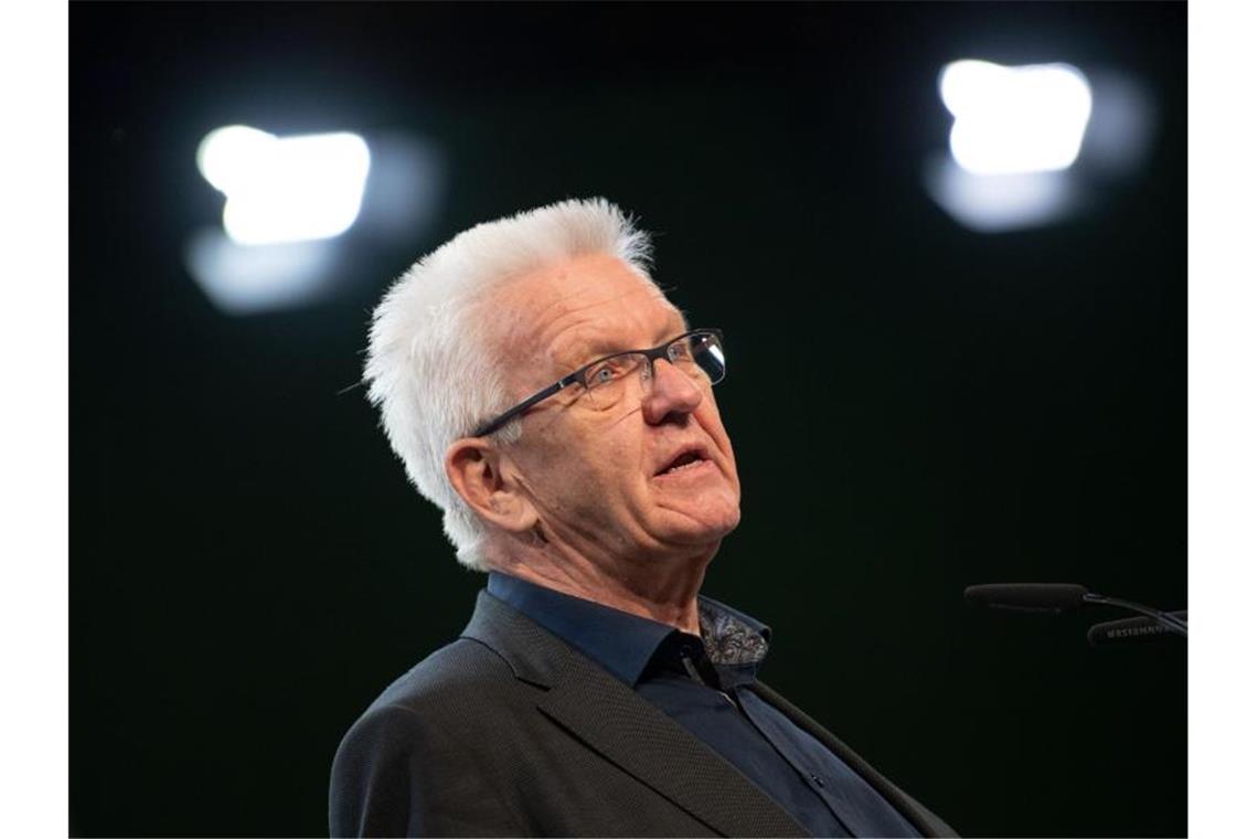 Winfried Kretschmann (Bündnis 90/Die Grünen), Ministerpräsident von Baden-Württemberg. Foto: Marijan Murat/dpa/Archivbild