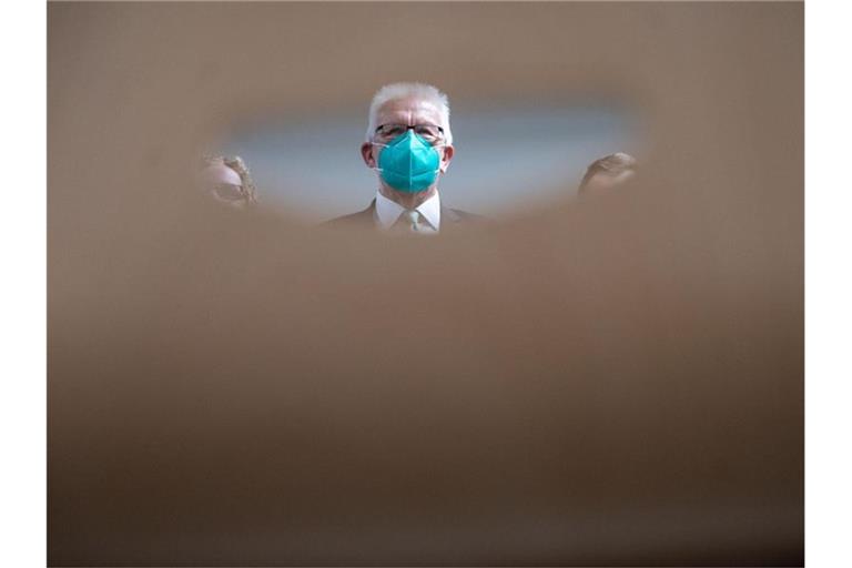 Winfried Kretschmann (Bündnis 90/Die Grünen), Ministerpräsident von Baden-Württemberg. Foto: Marijan Murat/dpa