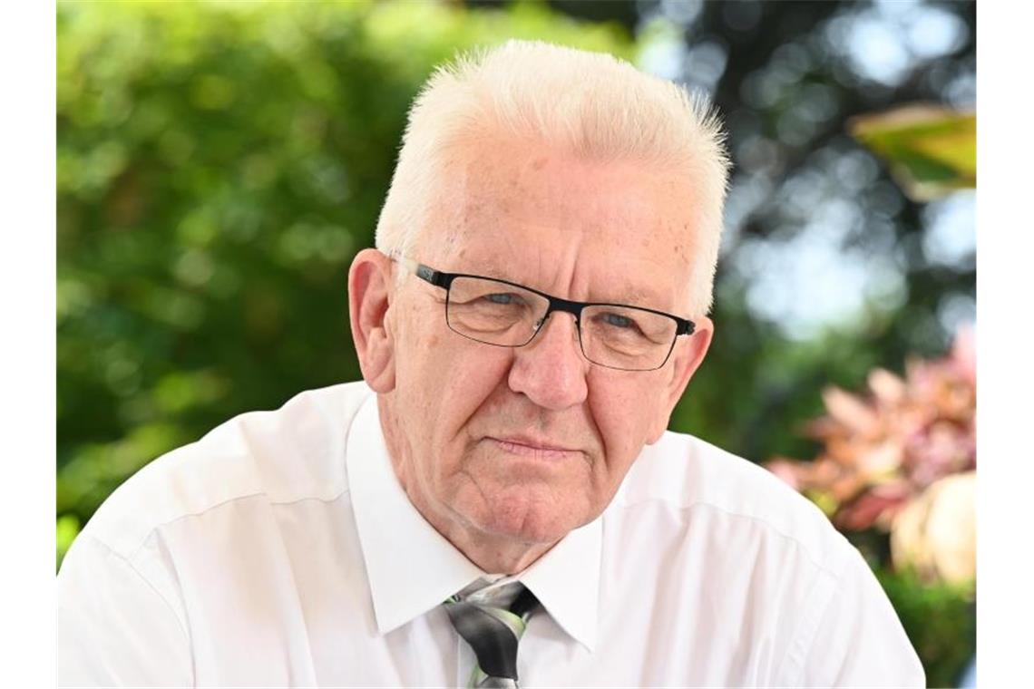 Winfried Kretschmann (Bündnis 90/Die Grünen), Ministerpräsident von Baden-Württemberg. Foto: Bernd Weißbrod/dpa