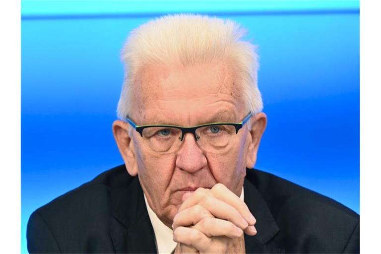 Winfried Kretschmann (Bündnis 90/Die Grünen), Ministerpräsident von Baden-Württemberg. Foto: Bernd Weißbrod/dpa
