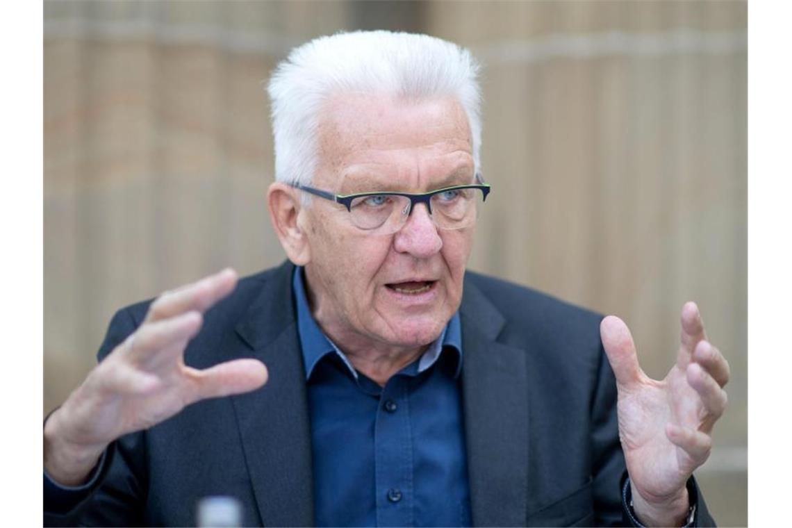 Kretschmann will keinen Lebensstil vorschreiben Winfried Kretschmann (Bündnis 90/Die Grünen), Ministerpräsident von Baden-Württemberg. Foto: Marijan Murat/Archivbild