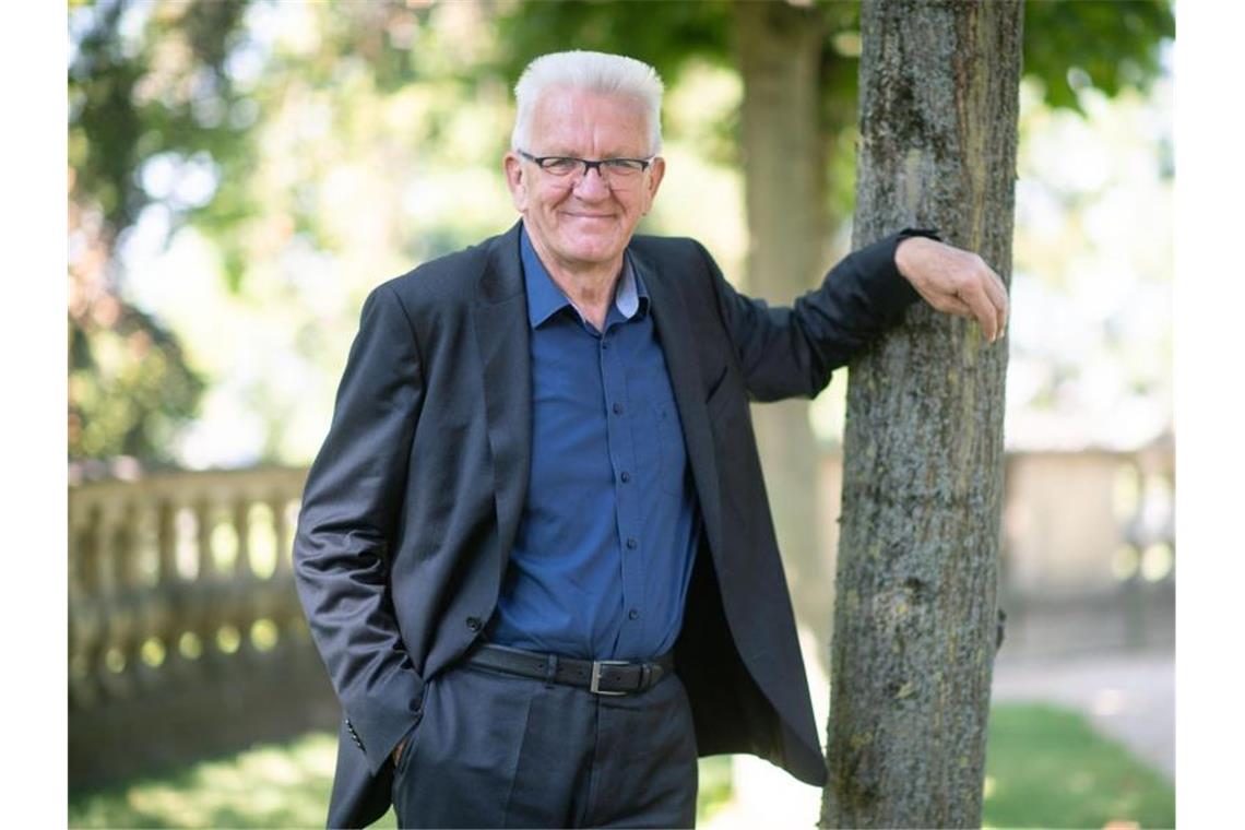 Winfried Kretschmann (Bündnis 90/Die Grünen), Ministerpräsident von Baden-Württemberg. Foto: Marijan Murat/Archivbild