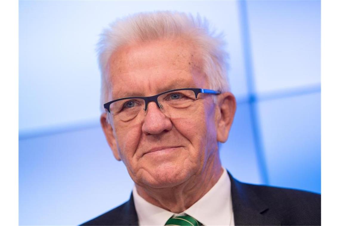 Winfried Kretschmann (Bündnis 90/Die Grünen), Ministerpräsident von Baden-Württemberg. Foto: Sebastian Gollnow/dpa