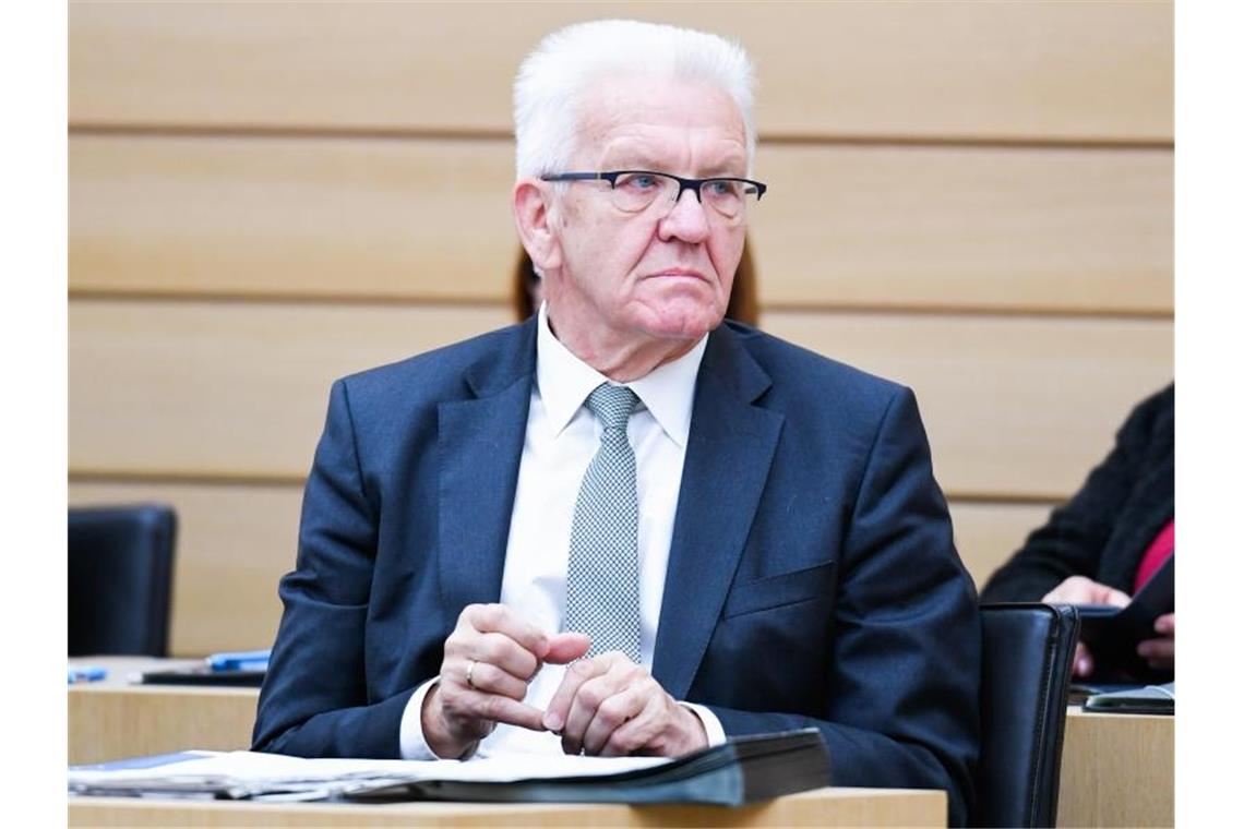 Winfried Kretschmann (Bündnis 90/Die Grünen), Ministerpräsident von Baden-Württemberg. Foto: Tom Weller/dpa