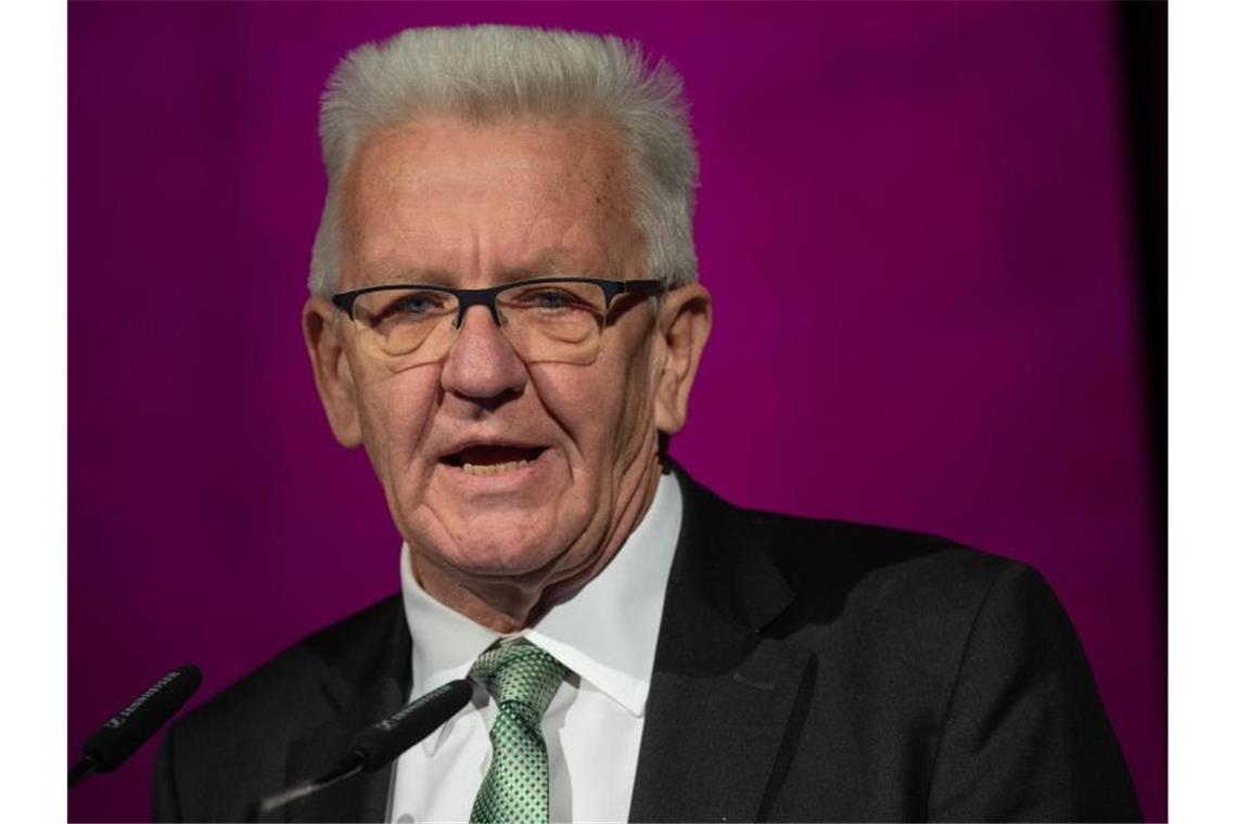 Winfried Kretschmann (Bündnis 90/Die Grünen), Ministerpräsident von Baden-Württemberg. Foto: Sebastian Gollnow/dpa