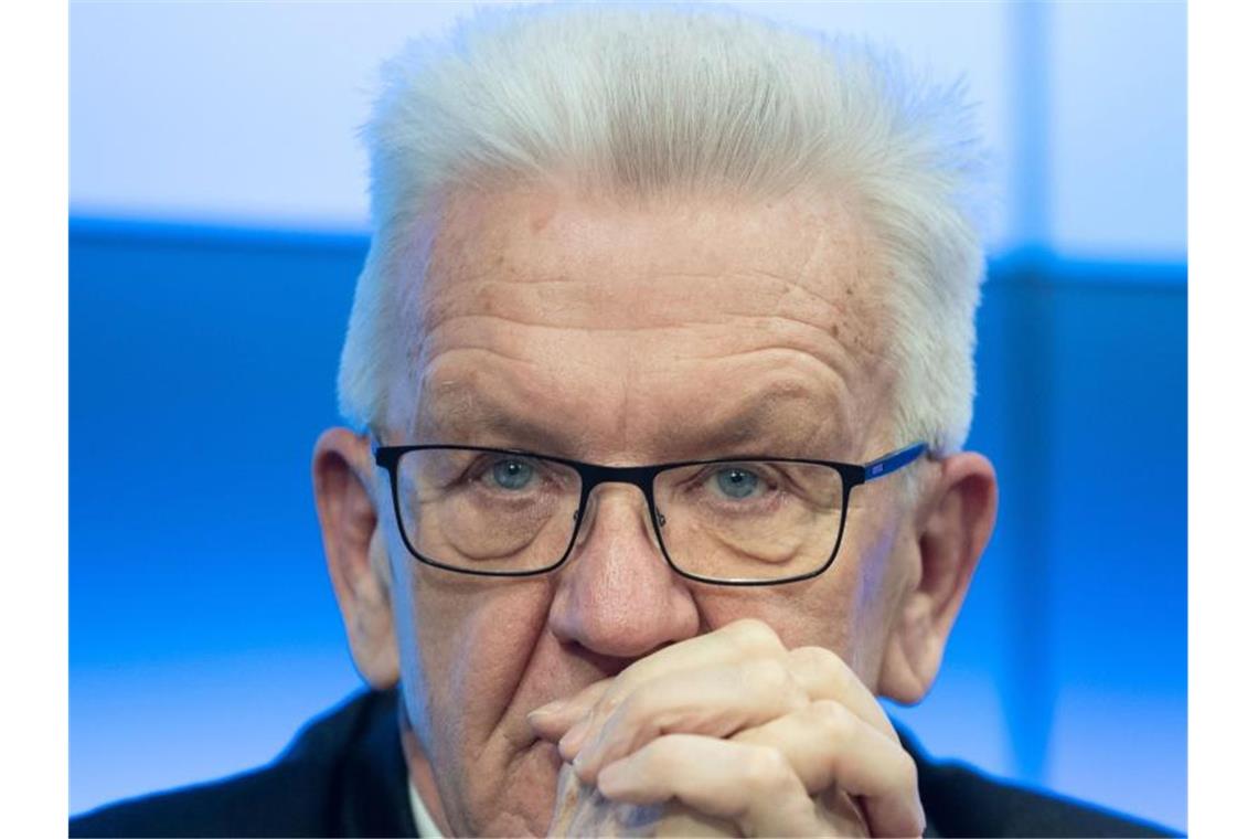 Winfried Kretschmann (Bündnis 90/Die Grünen), Ministerpräsident von Baden-Württemberg. Foto: Marijan Murat/dpa