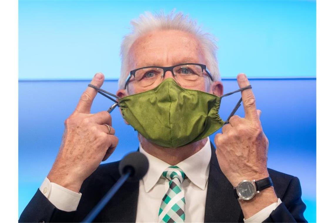 Winfried Kretschmann (Bündnis 90/Die Grünen), Ministerpräsident von Baden-Württemberg. Foto: Christoph Schmidt/dpa/Archivbild