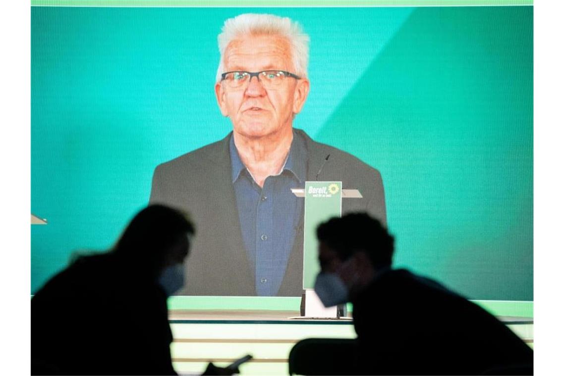 Winfried Kretschmann (Bündnis90/Die Grünen), Ministerpräsident von Baden-Württemberg. Foto: Kay Nietfeld/dpa/Archivbild