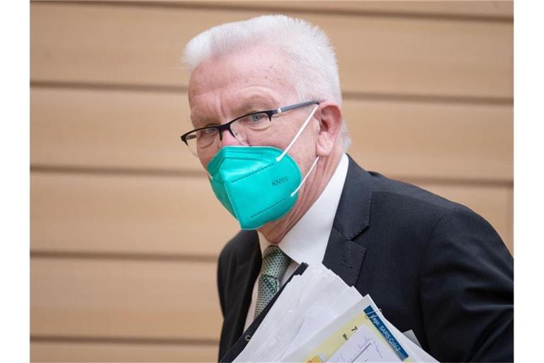 Winfried Kretschmann, der Ministerpräsident von Baden-Württemberg. Foto: Marijan Murat/dpa/Archivbild